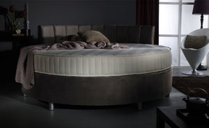 Verve Round Bed with Dyad Headboard