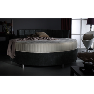 Verve Round Bed with Dyad Headboard - Customer's Product with price 1808.00 ID nm2YzL9OtIfw3_yuTqL4TBXw
