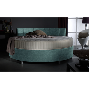 Verve Round Bed with Dyad Headboard - Customer's Product with price 1203.00 ID ChGCAp0p80YVNsbSIBup8wUp