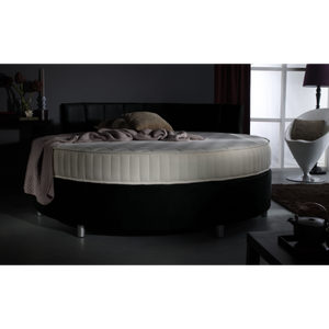 Verve Round Bed with Dyad Headboard - Customer's Product with price 1948.00 ID xn-LoeUA8e1X7WW5XcffnEFf