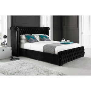 Emperor Winged Chesterfield Bed - Customer's Product with price 1673.99